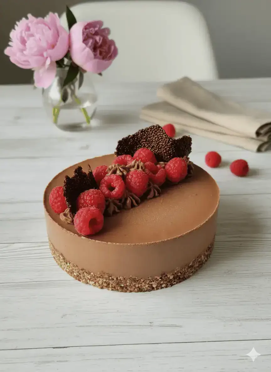 Raspberry chocolate