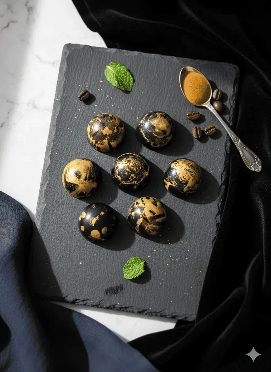 Raw chocolate balls